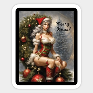 Sexy Christmas Sticker